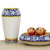 DERUTA BELLA: Medium Vase - Shades of Blue Design - (Premium Masterpiece by Francesca Niccacci) - Artistica.com