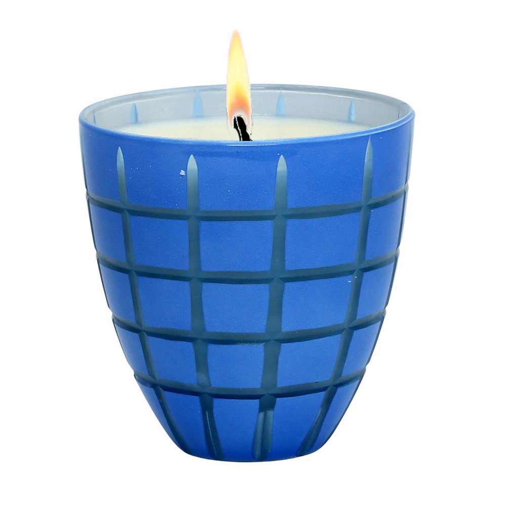 CRYSTAL CANDLES: Finestra Scents of the Season Assorted Glass Tumblers - SET OF 4 - Artistica.com