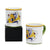 GIFT BOX: With two Deruta Mugs - RAFFAELLESCO Lite Design - Artistica.com