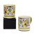 GIFT BOX: With two Deruta Mugs - RAFFAELLESCO DELUXE Design - Artistica.com