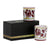 GIFT BOX: With two Deruta Mugs - ORVIETO RED ROOSTER Design - Artistica.com