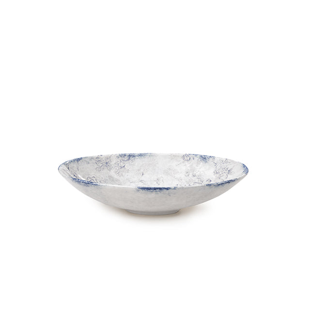 ARTE ITALICA: Giulietta Blue Oval Serving Bowl - Artistica.com