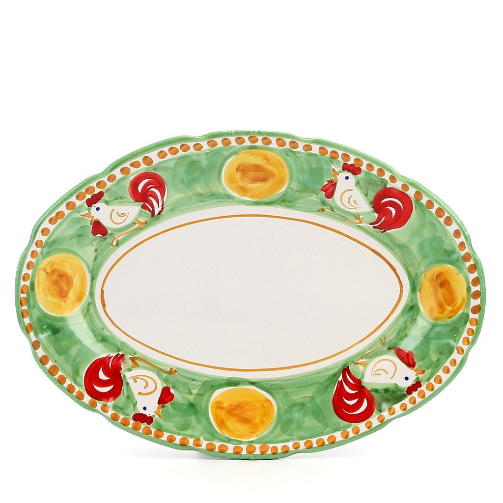 VIETRI: CAMPAGNA Gallina Oval Platter - Artistica.com