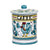 ORVIETO GREEN ROOSTER: Caffe' (Coffee) Container Canister - Artistica.com