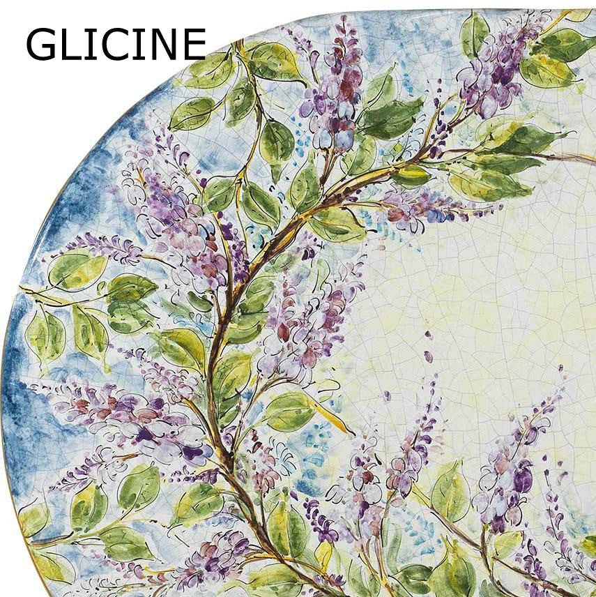 LAZY SUSAN: Ceramic-Stone Rotating Lazy Susan 24" Diam. - Artistica.com