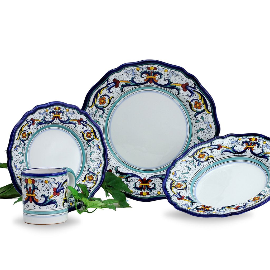 VECCHIA DERUTA: 4 Pcs Place Setting Bundle - Artistica.com