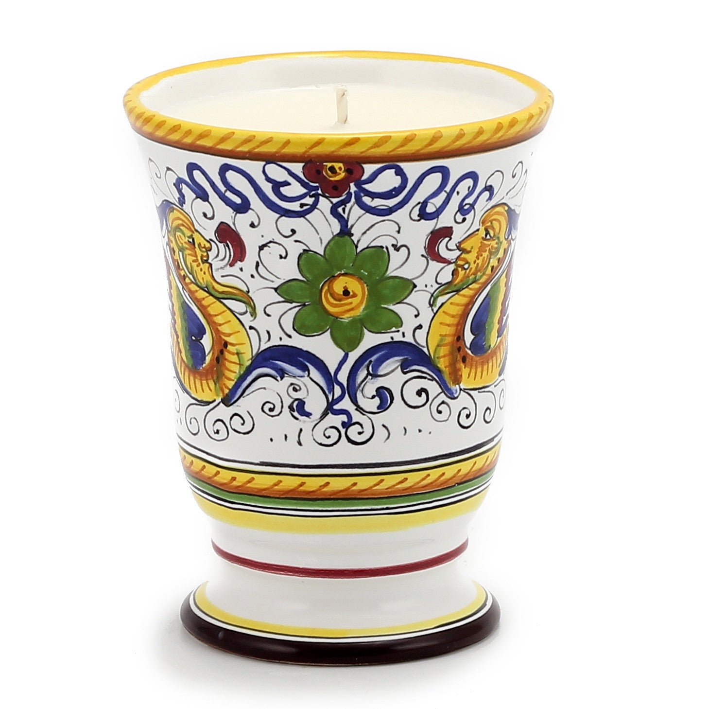 HOLIDAYS DERUTA CANDLES: Bell Cup Candle ~ Deruta Raffaellesco  Design - Artistica.com