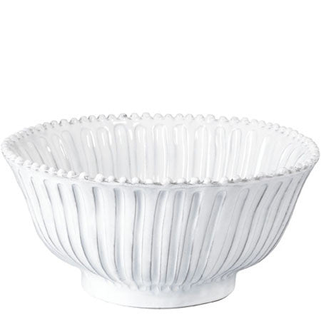 VIETRI: Incanto Stripe Med Serving Bowl - Artistica.com