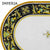 CAFE-BISTRO ROUND TABLE: Ceramic-Stone top on iron base (24" Diam. x 30" High.) in Deruta, Italy. - Artistica.com