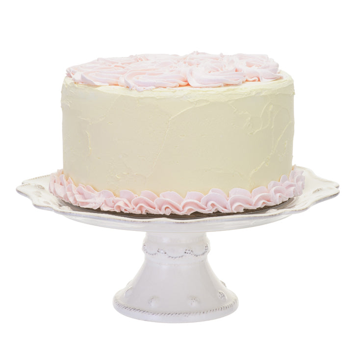 JULISKA: Berry & Thread Whitewash 14" Cake Stand - Artistica.com