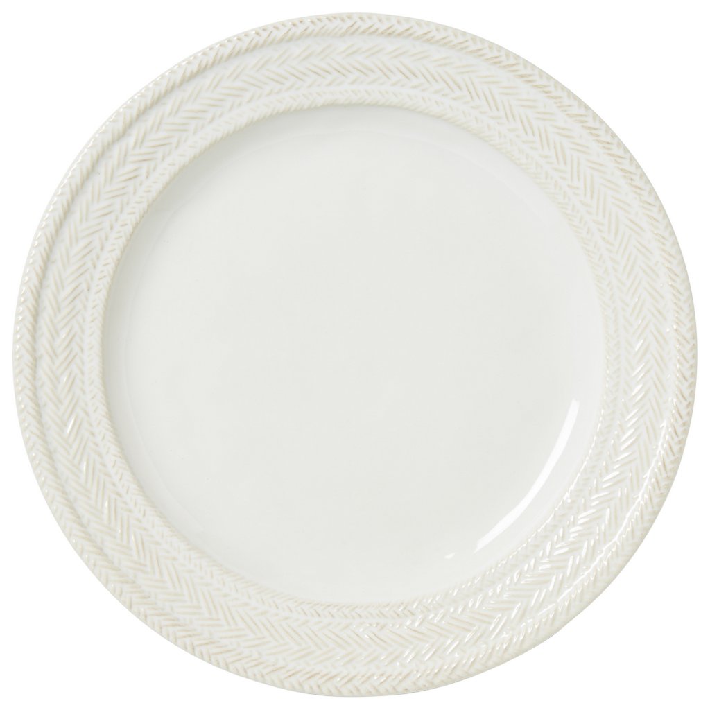 JULISKA: Le Panier Whitewash Dinner Plate - Artistica.com