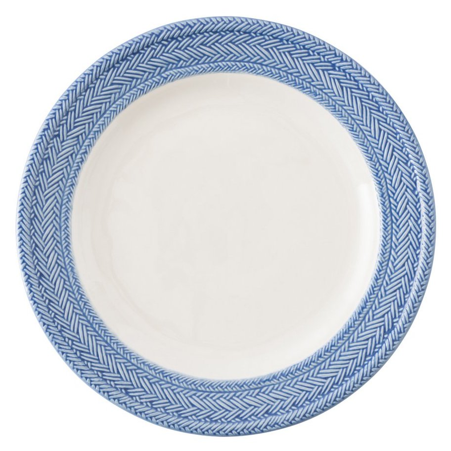 JULISKA: Le Panier White/Delft Dinner Plate - Artistica.com