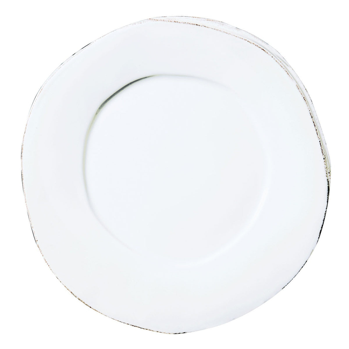 VIETRI: Lastra White Dinner Plate - Artistica.com