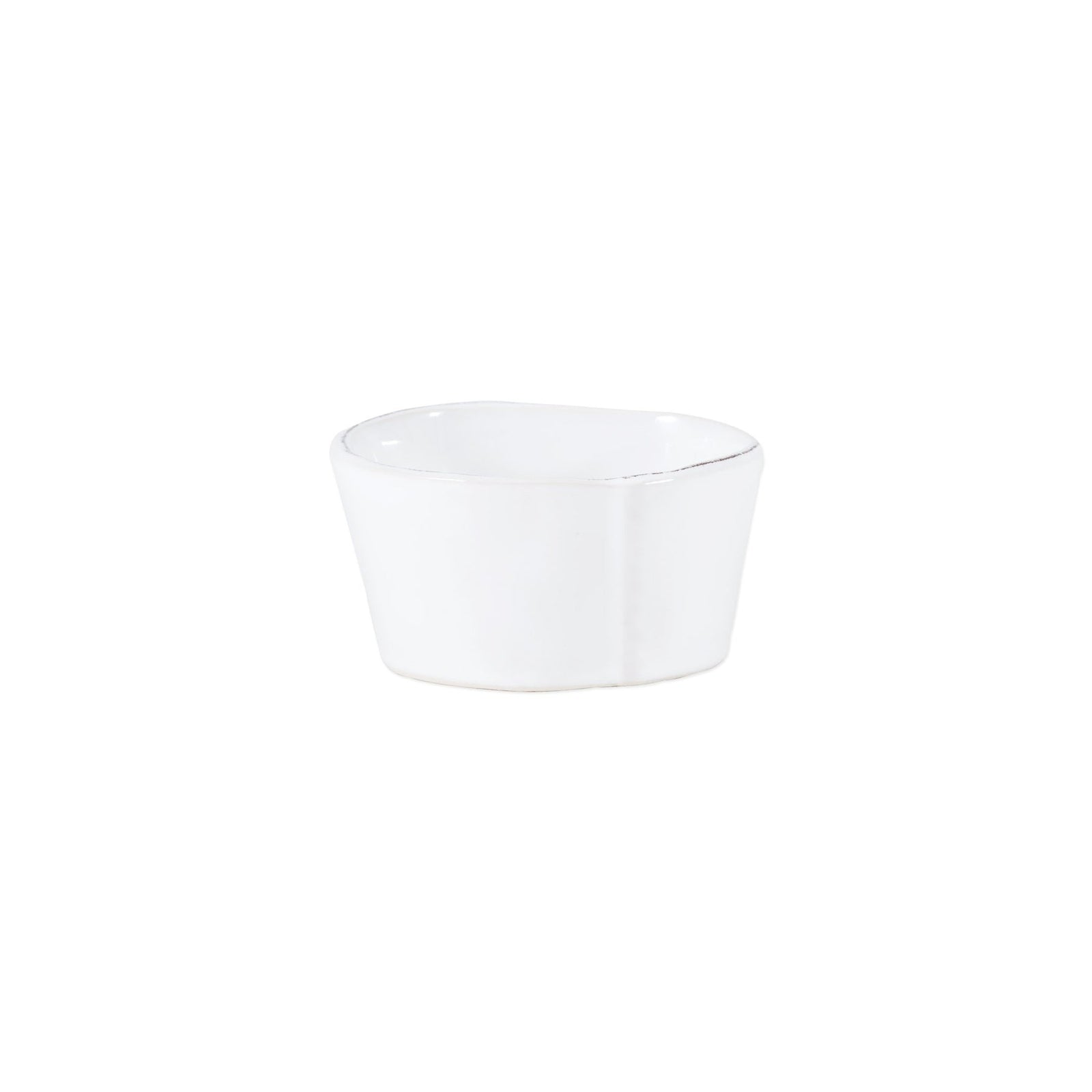 VIETRI: Lastra White Condiment Bowl - Artistica.com