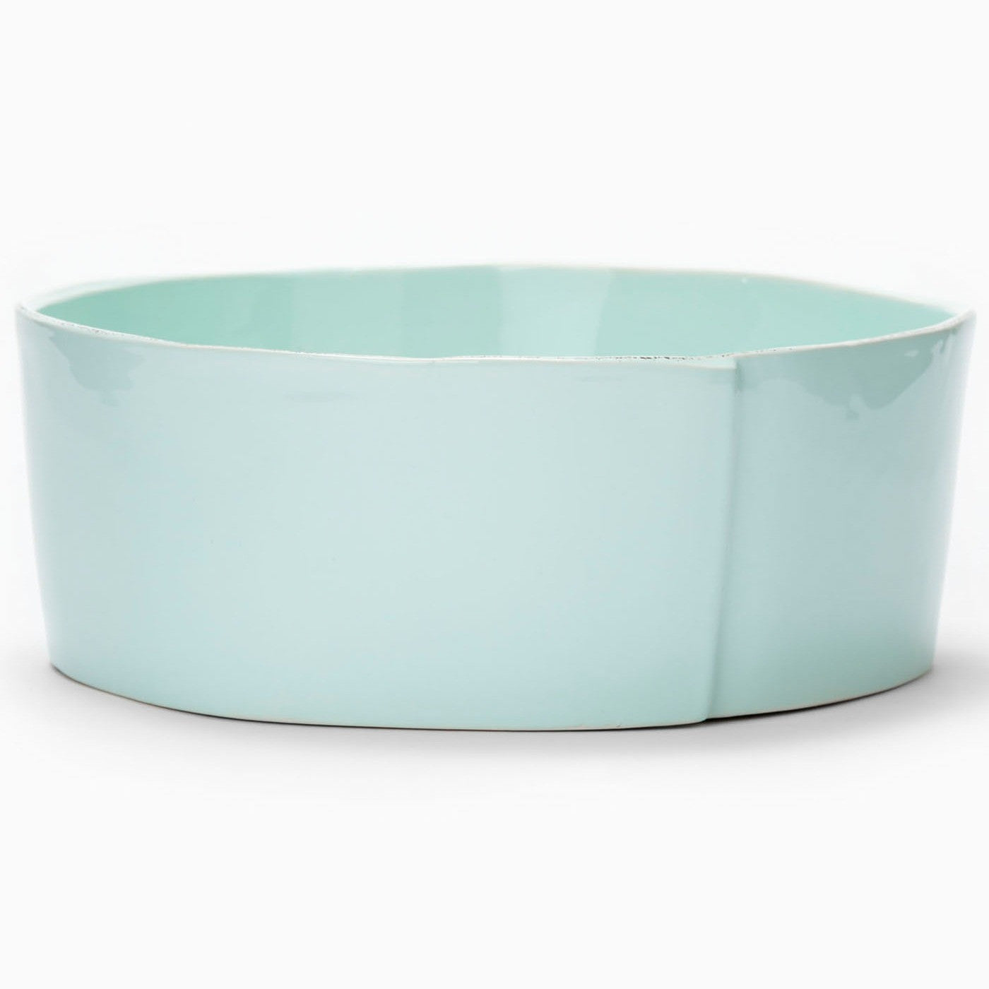 VIETRI: Lastra Aqua Large Serving Bowl - Artistica.com