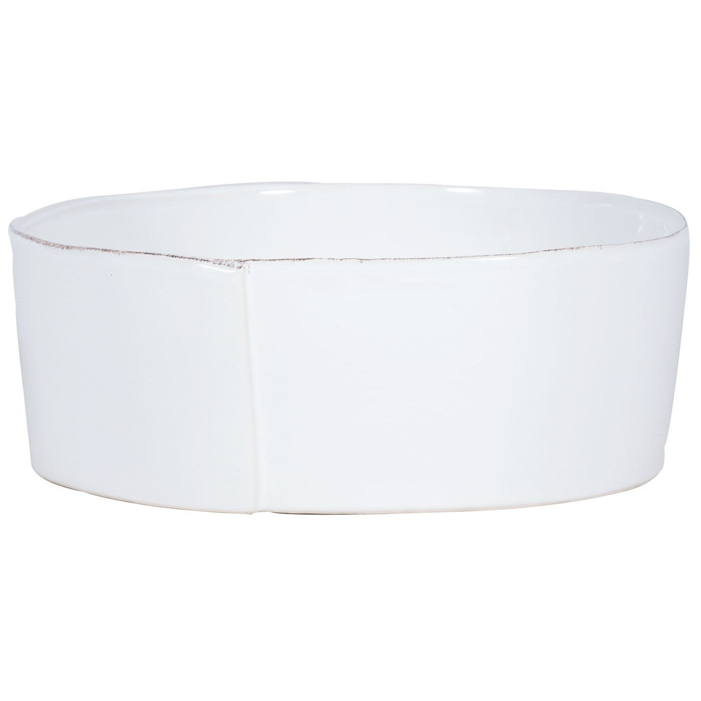 VIETRI: Lastra White Large Serving Bowl - Artistica.com