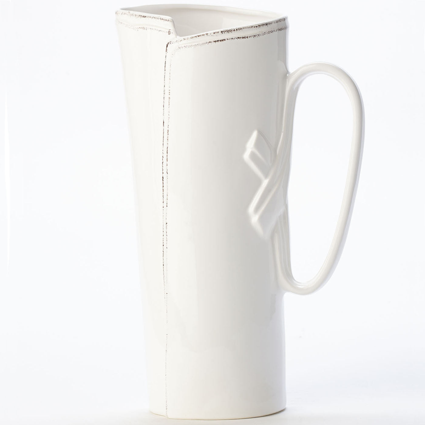 VIETRI: Lastra White Tavern Pitcher - Artistica.com