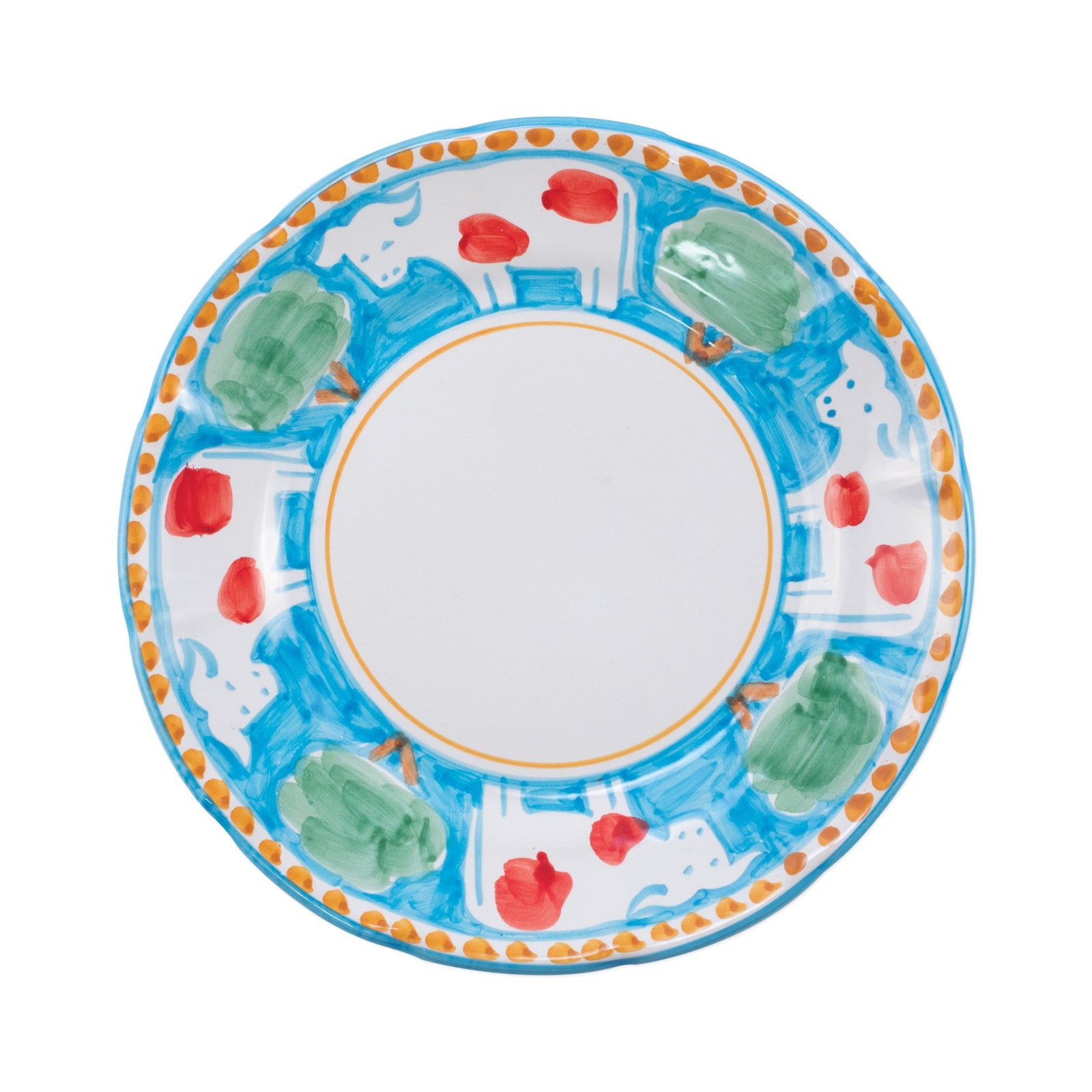 VIETRI: CAMPAGNA Mucca Dinner Plate - Artistica.com