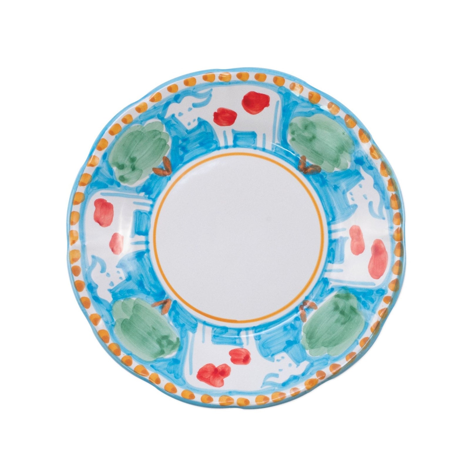 VIETRI: CAMPAGNA Mucca Salad Plate - Artistica.com