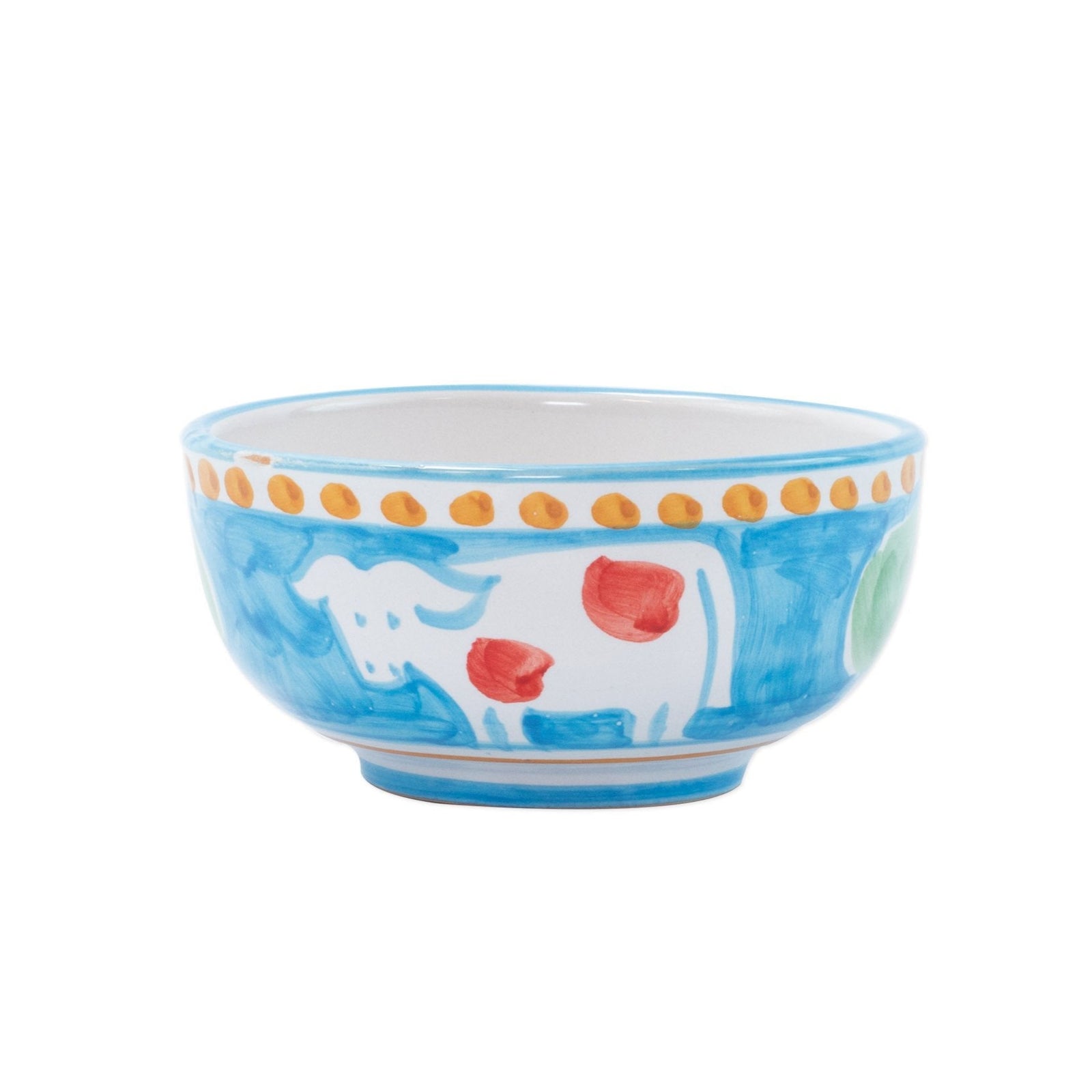 VIETRI: CAMPAGNA Mucca Cereal/Soup Bowl - Artistica.com