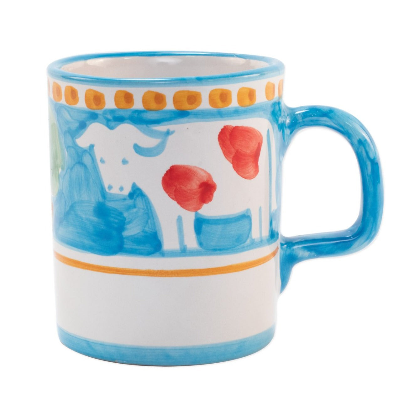 VIETRI: CAMPAGNA Mucca Mug - Artistica.com