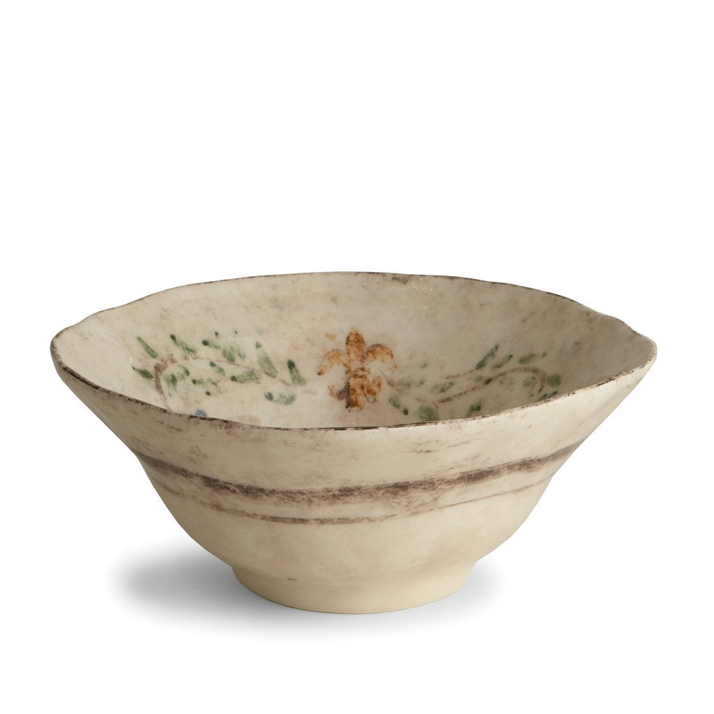ARTE ITALICA: Medici Salad Bowl (9.25" Diam) - Artistica.com