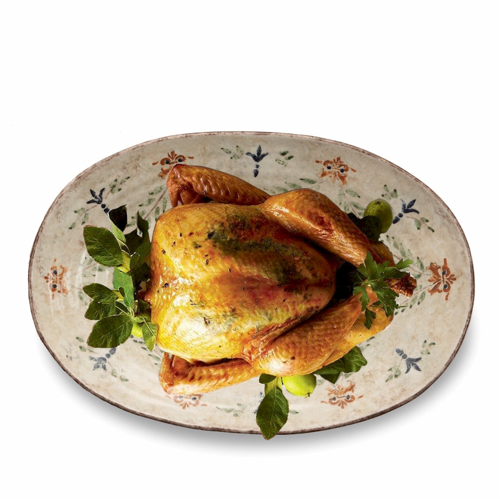 ARTE ITALICA: Medici Large Oval Platter - Artistica.com