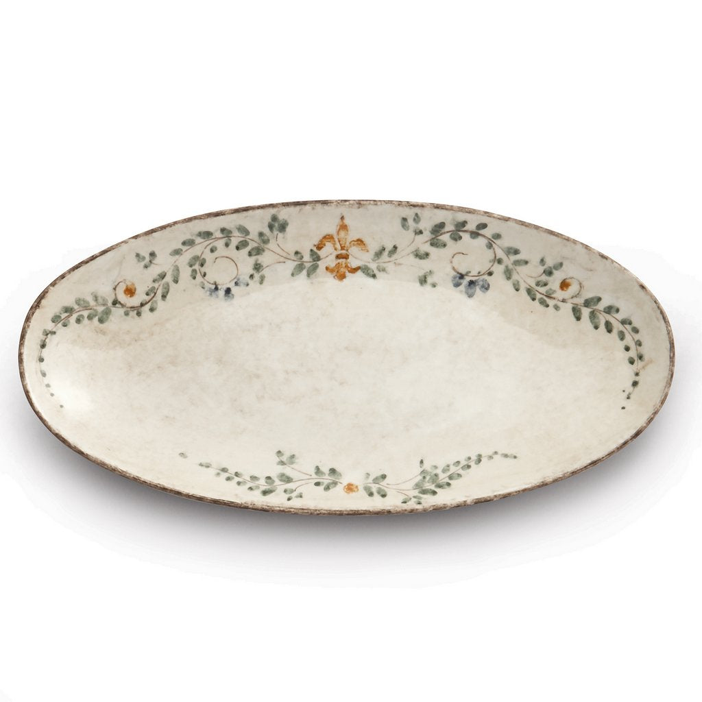 ARTE ITALICA: Medici Oval Platter - Artistica.com