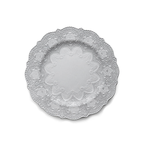 ARTE ITALICA: Merletto White Dinner Plate - Artistica.com