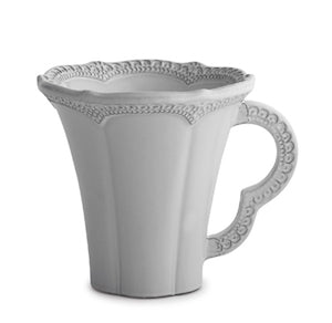 ARTE ITALICA: Merletto White Mug - Artistica.com