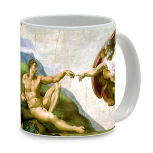SUBLIMART: Affresco Mug - The creation of Adam - Artistica.com