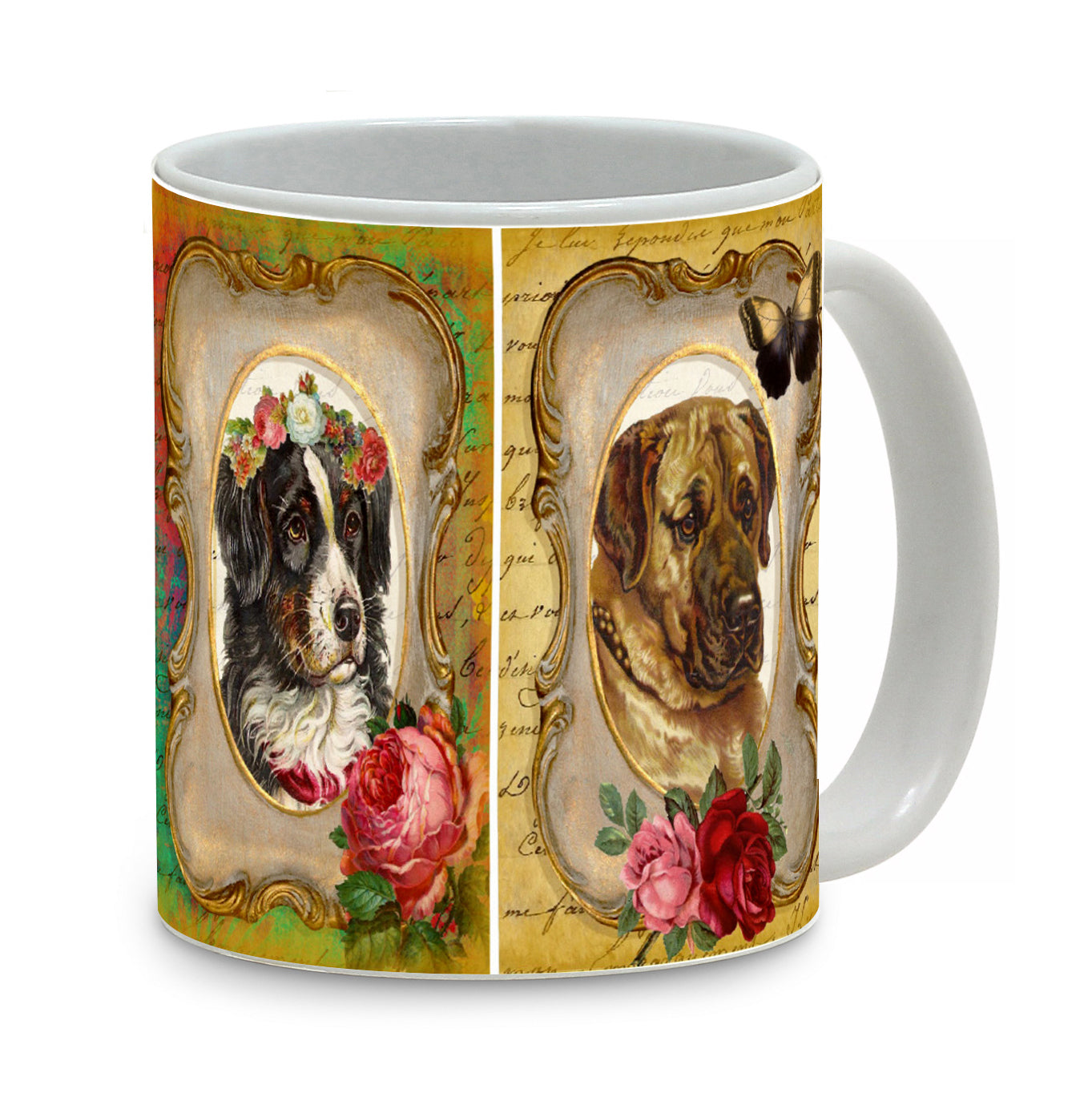 SUBLIMART: Pets Art - Mug featuring a beautiful dogs design (#04) - Artistica.com