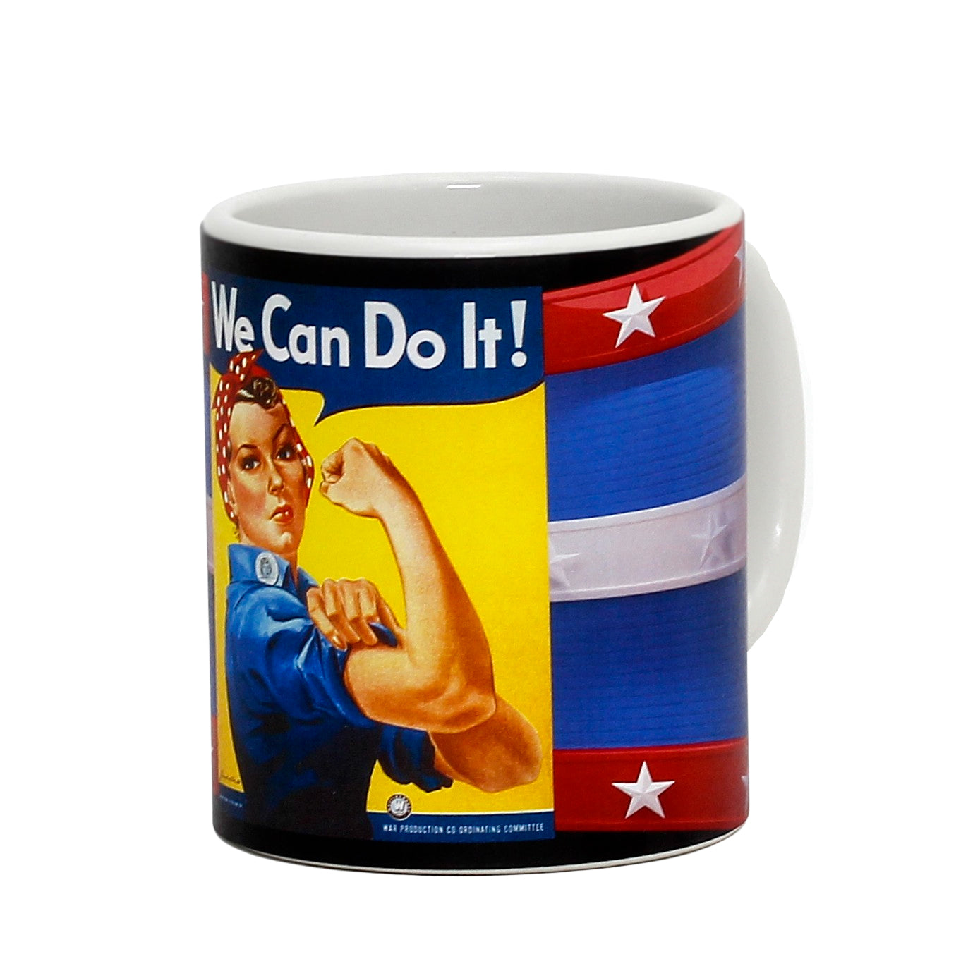 SUBLIMART: Patriotic Mug 'We can do it!' (Design 07) - Artistica.com