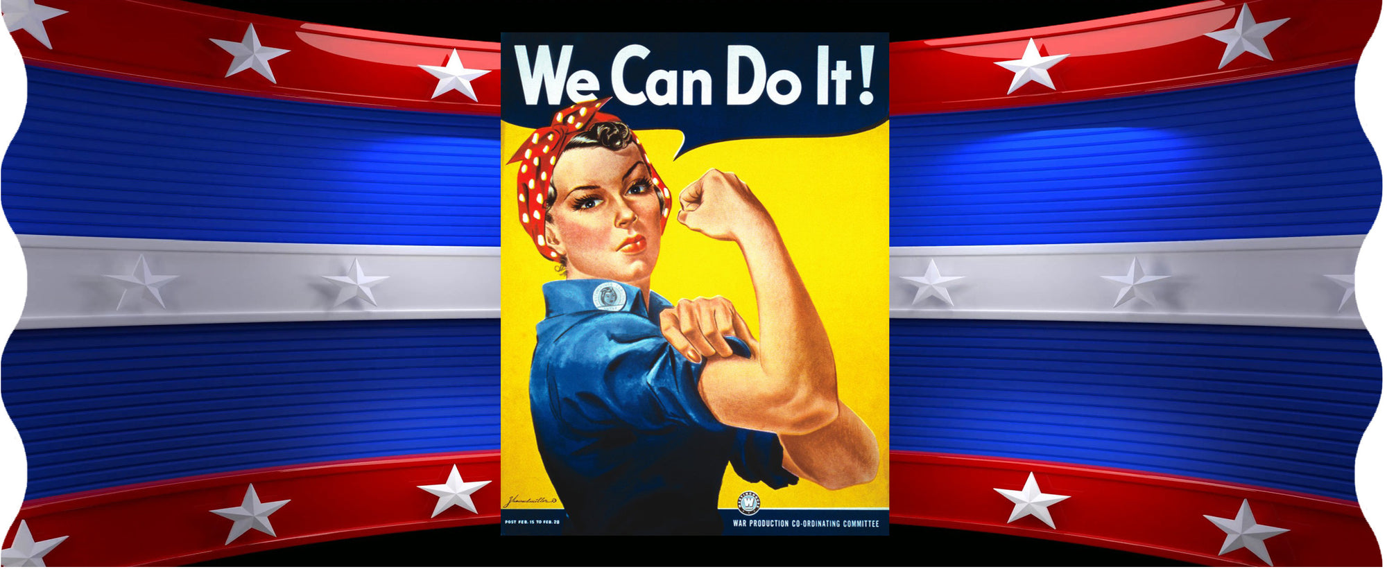SUBLIMART: Patriotic Mug 'We can do it!' (Design 07) - Artistica.com
