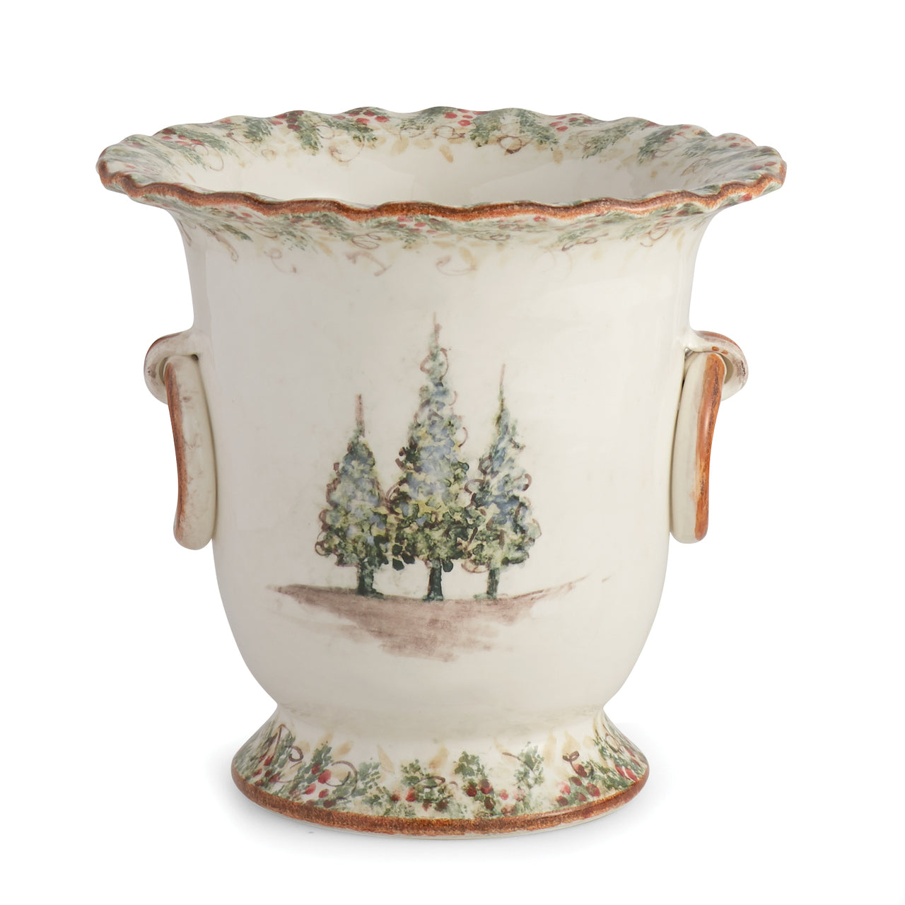 ARTE ITALICA: Natale Champagne Bucket - Artistica.com