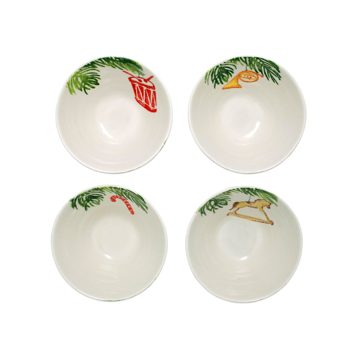 VIETRI: NUTCRACKERS ASSORTED CEREAL BOWLS - SET OF 4 - Artistica.com