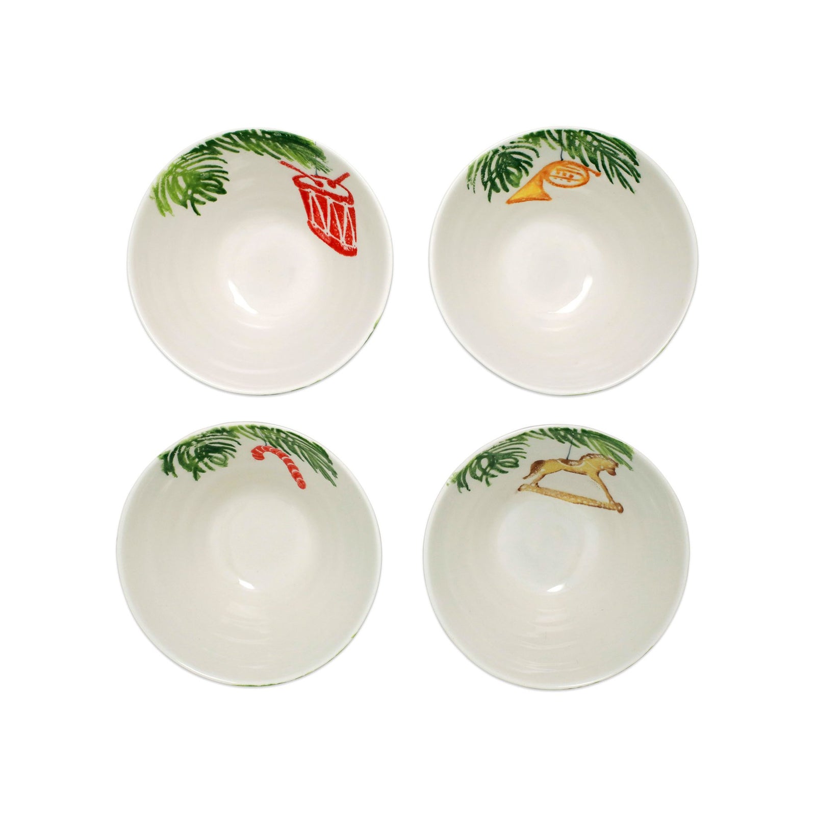 VIETRI: NUTCRACKERS ASSORTED CEREAL BOWLS - SET OF 4 - Artistica.com