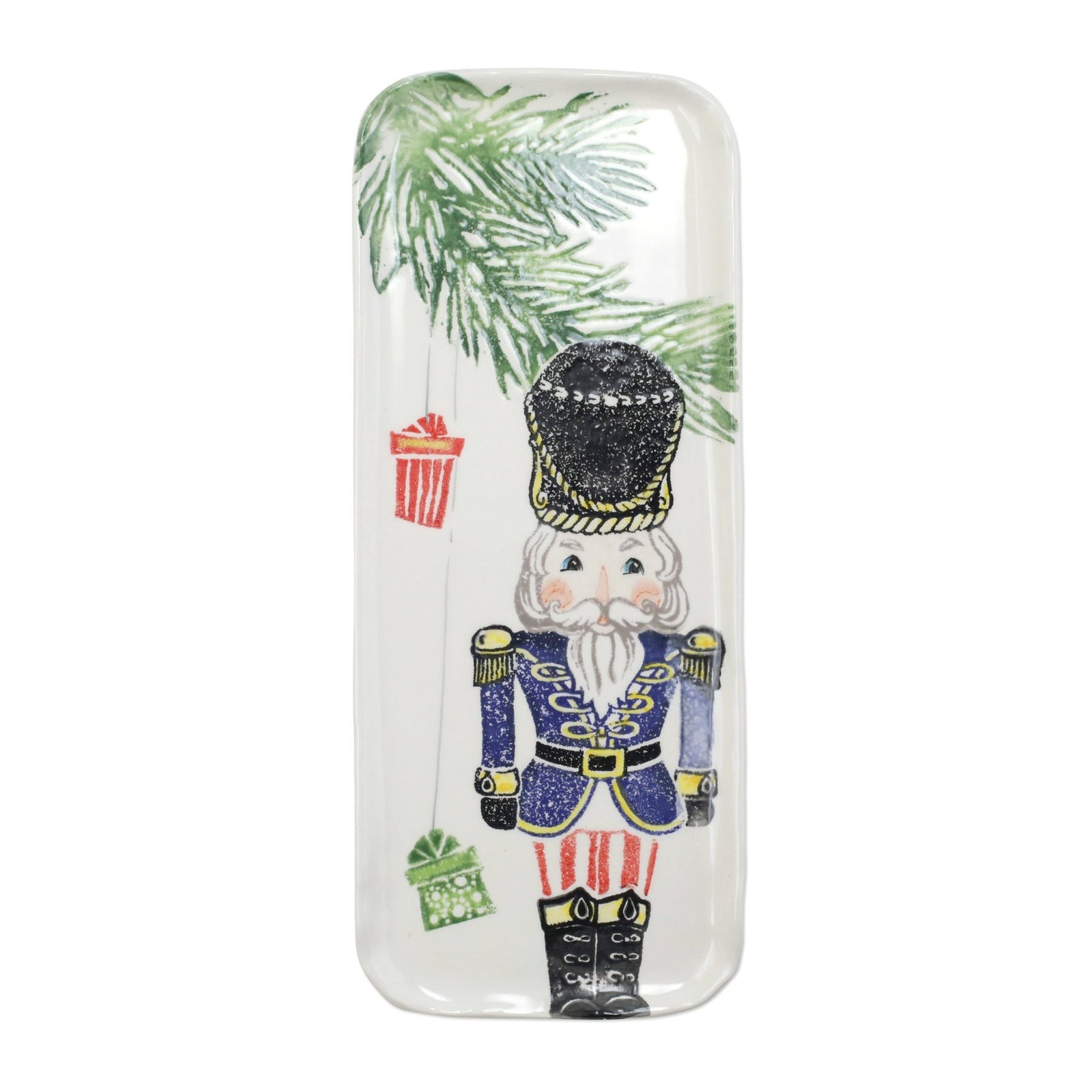 VIETRI: NUTCRACKERS NARROW RECTANGULAR PLATTER - Artistica.com