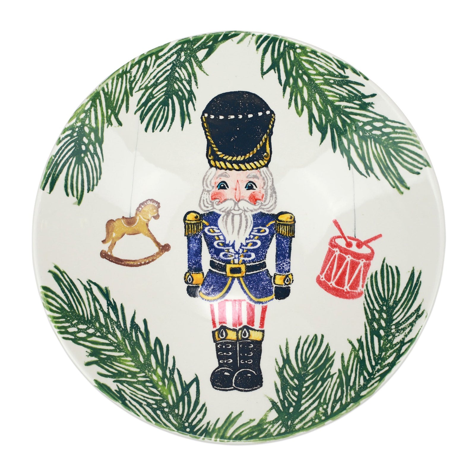 VIETRI: NUTCRACKERS LARGE SERVING BOWL - Artistica.com