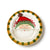 VIETRI: Old St Nick Round Salad Plate Green Hat - Artistica.com