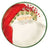 VIETRI: Old St Nick Canape Plate (Shipped assorted any of the four depicted) - Artistica.com