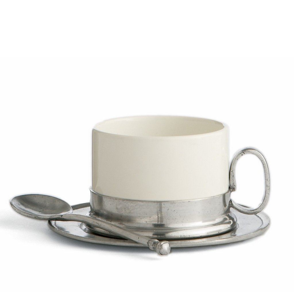 Arte Italica Tuscan Cappuccino Cup and Saucer