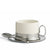 ARTE ITALICA: Tuscan Cappuccino Cup and Saucer with Spoon - Artistica.com