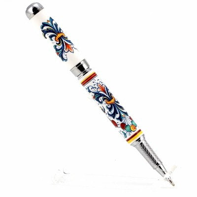 ART PEN: Artistica ROLLER BALL pen Ceramic Porcelain Ricco Deruta design - Artistica.com