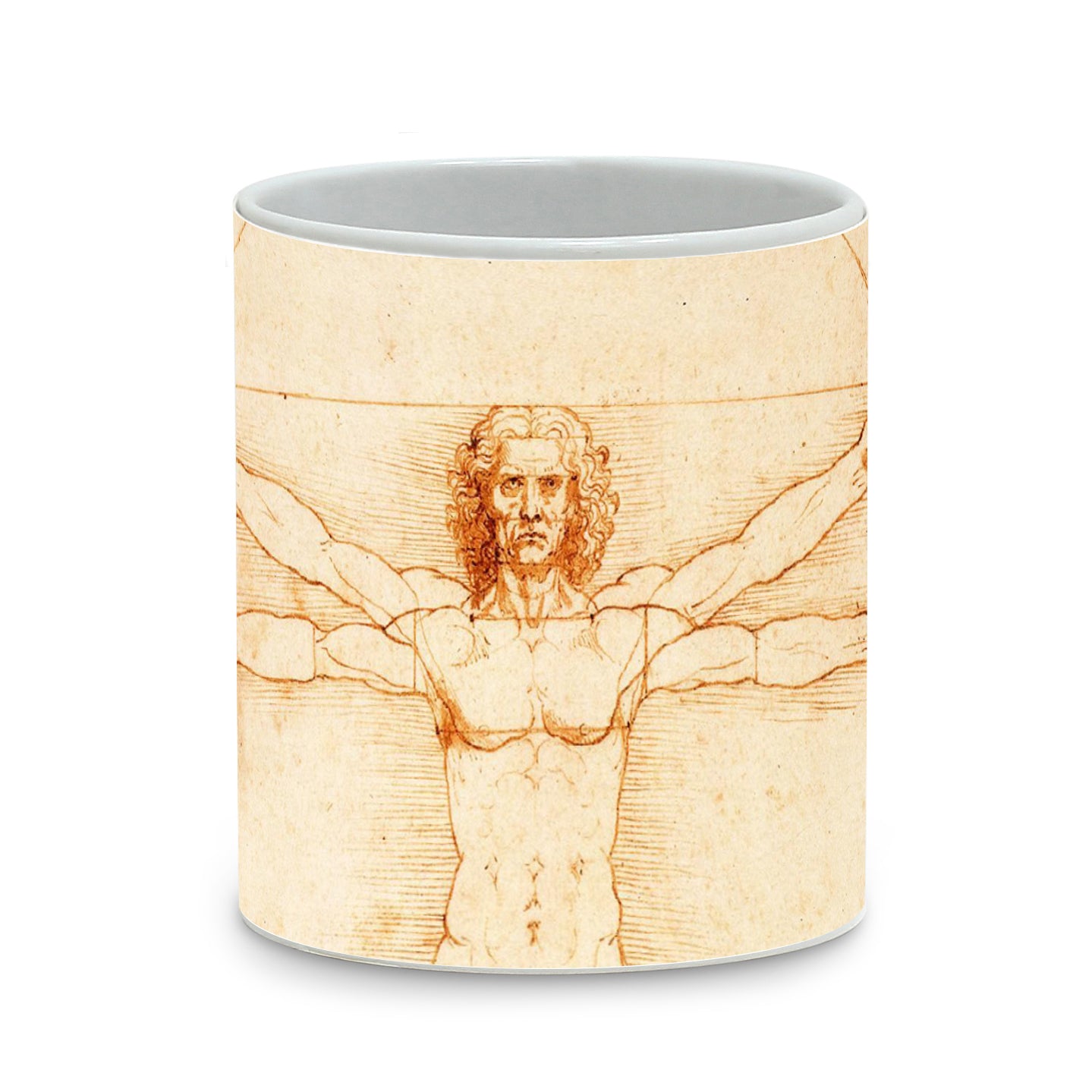 SUBLIMART: Affresco - Multi Use Tumbler - Leonardo Da Vinci Vitruvian Man (Design #AFF11) - Artistica.com