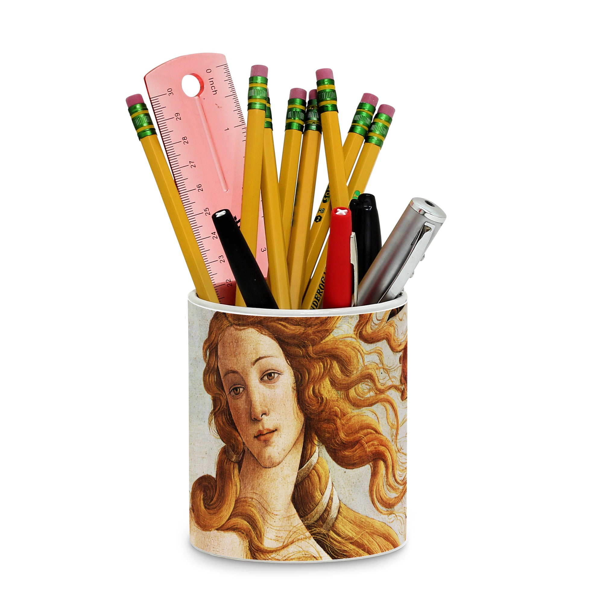SUBLIMART: Affresco - Multi Use Tumbler - Botticelli 'The Birth of Venus' Detail (Design #AFF15) - Artistica.com