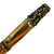 ART-PEN: Handcrafted Luxury Twist Pen - Ricco Deruta Design - Antique Brass with Exhibition Olive Wood body - Artistica.com