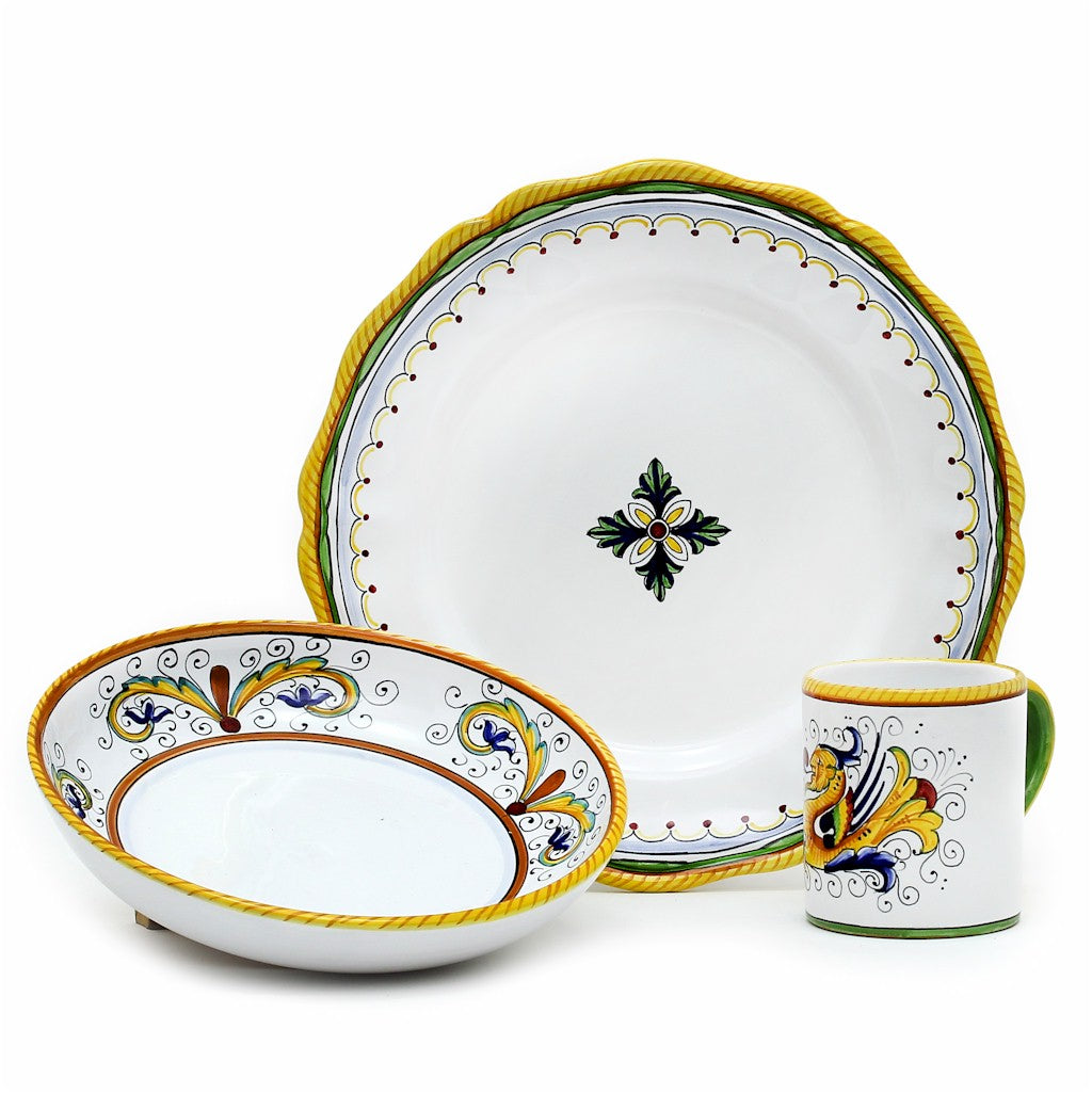 RAFFAELLESCO: 3 Pieces Place Setting - Artistica.com