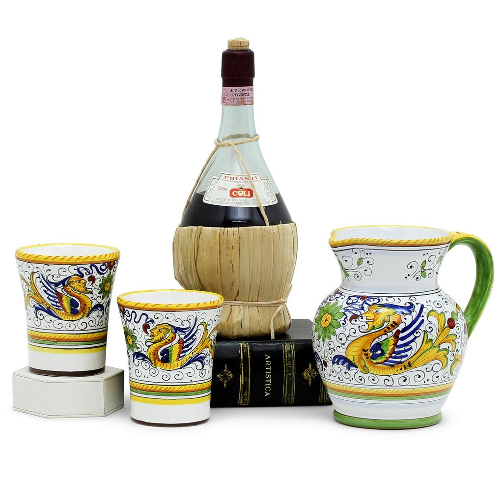 RAFFAELLESCO: Bundle with Two Cups + Pitcher - Artistica.com