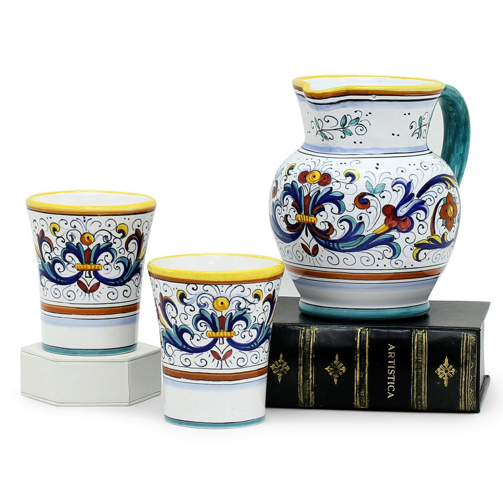 RICCO DERUTA: Bundle with Two Cups + Pitcher - Artistica.com